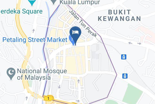 Kuala Lumpur - Sasanahotel Maps