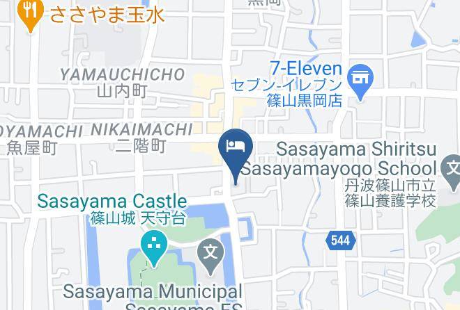 Tambasasayama City - Sasayama Kanko Hotels Maps