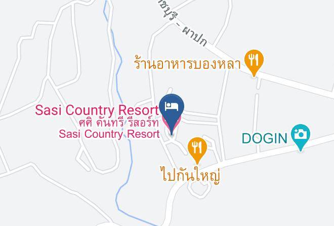 Amphoe Suan Phueng - Sasi Country Resort Maps