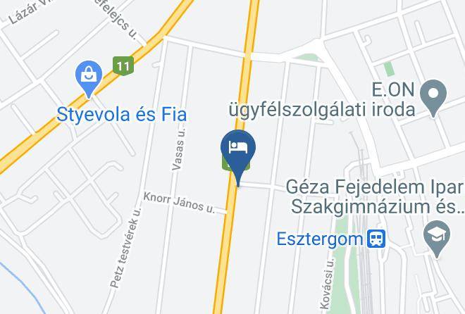 Esztergom - Sasi Panzio 2 Maps