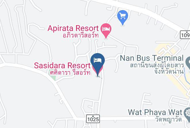 Amphoe Mueang Nan - Sasidara Resort Maps