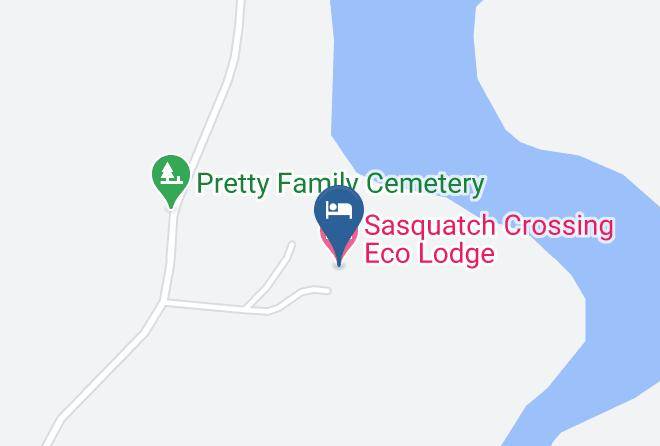 Fraser Valley - Sasquatch Crossing Eco Lodge Maps
