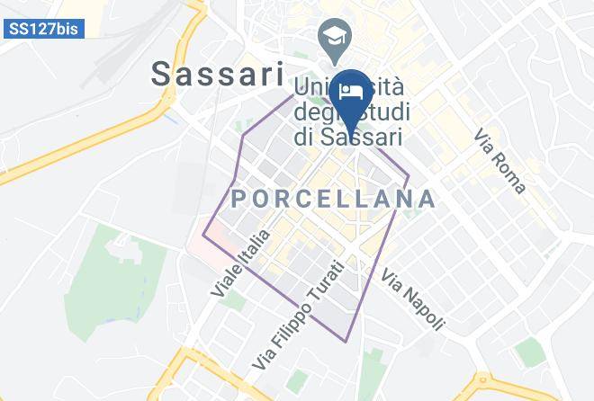 Sassari - Sassari In Centro Maps