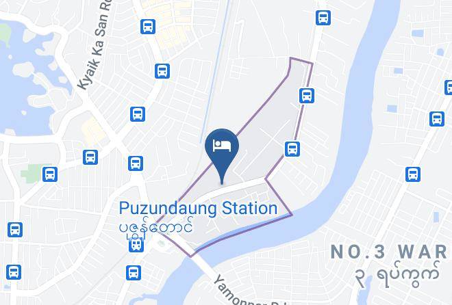 Yangon West - Sat Sun Hotel Maps