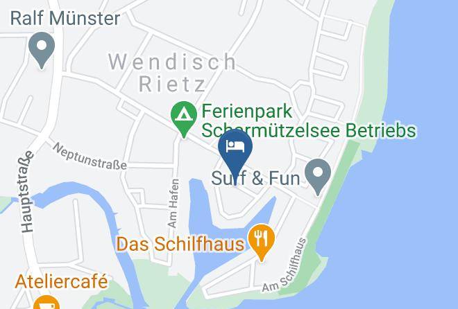 Oder Spree - Satama Lodges & Ferienhauser Maps