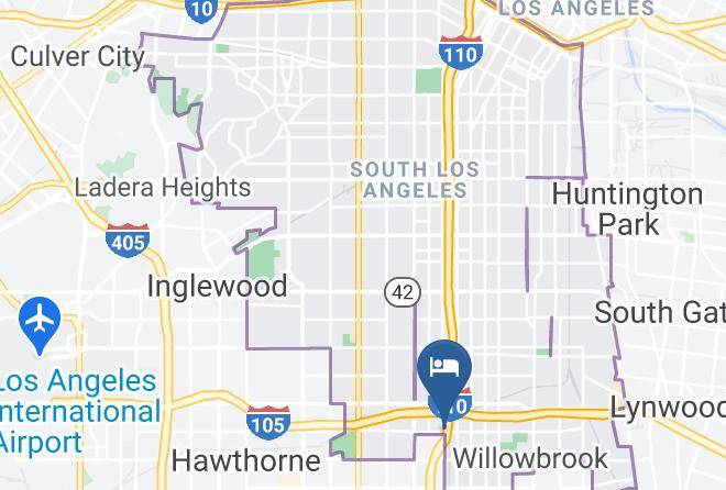 Los Angeles - Satellite Motel Maps