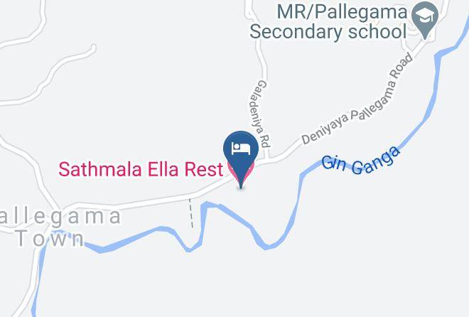 Galle - Sathmala Ella Rest Maps