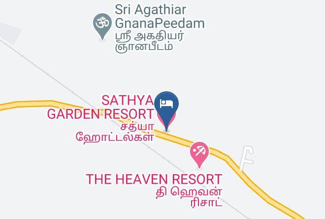 Sathya Garden Resort Map