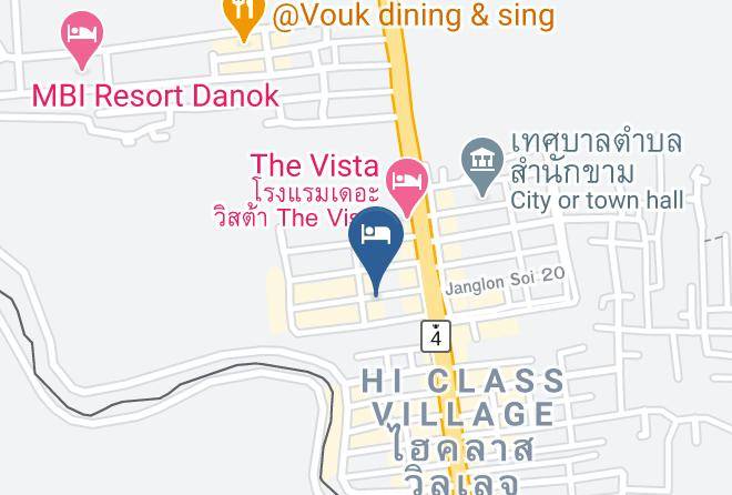 Amphoe Sadao - Satit Grand View Hotel Maps