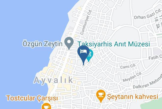 Ayvalik - Sato Pansiyon Maps