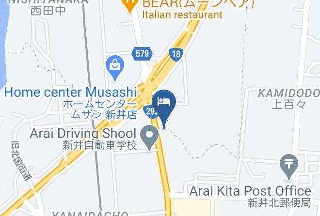 Myoko City - Satto Inn Arai Maps