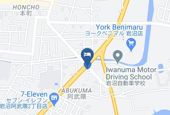 Iwanuma City - Satya Ryokan Maps
