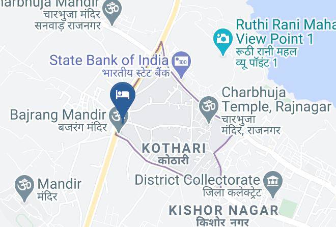 Rajsamand - Satyam Hotel Maps
