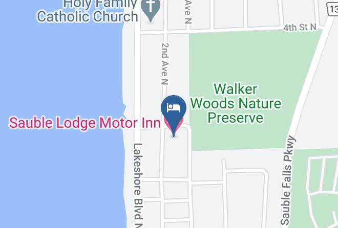 Bruce - Sauble Lodge Motor Inn Maps