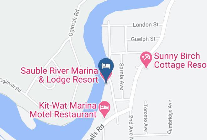 Bruce - Sauble River Marina & Lodge Resort Maps