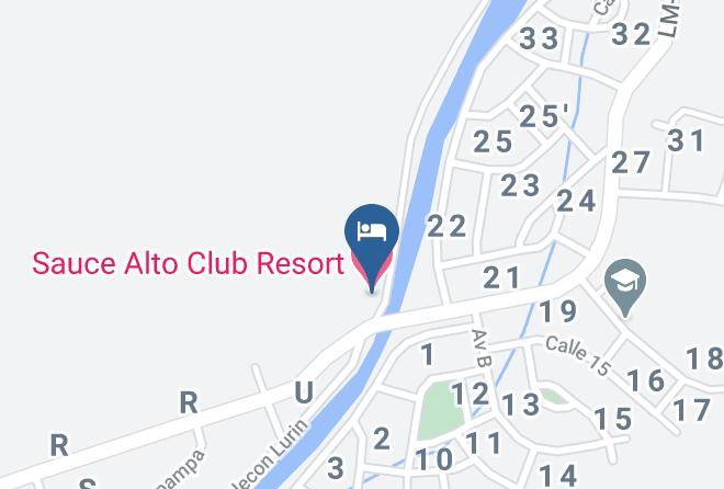 Cieneguilla - Sauce Alto Club Resort Maps