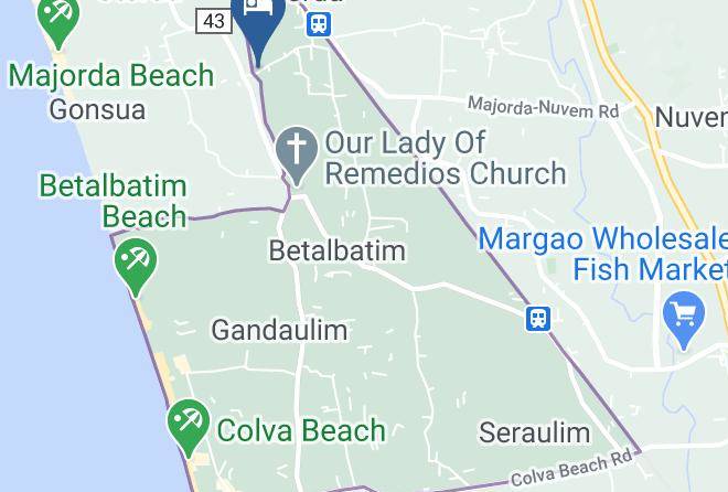 Salcete - Saudades Homestays Maps