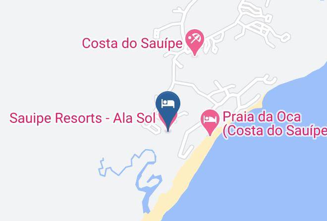 Mata De Sao Joao - Sauipe Resorts Ala Sol Maps