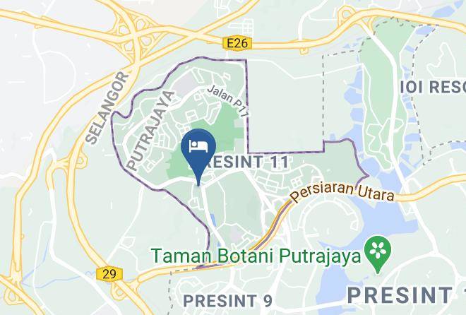 Putrajaya - Saujana Aster Condominium Maps