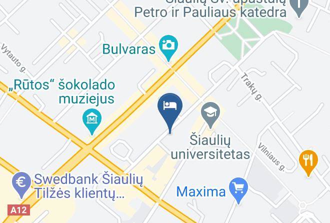 Saulys Hotel Map