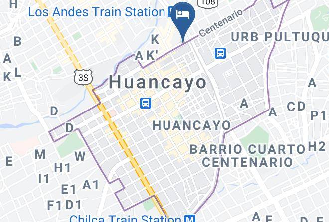Huancayo - Sauna El Marquez Maps