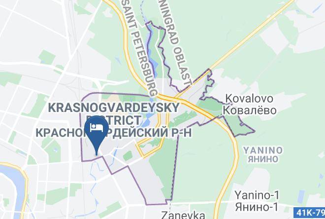 Saint Petersburg - Sauna Menk Kings Maps
