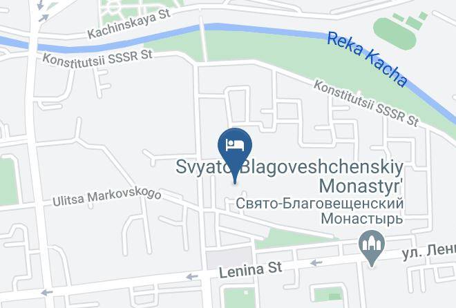 Krasnoyarsk - Sauna Noyev Kovcheg Maps