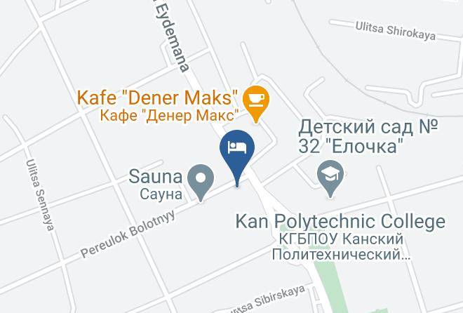 Kansk - Sauna Oniks Maps