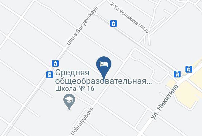 Novosibirsk - Sauna Otel' Venetsiya Maps