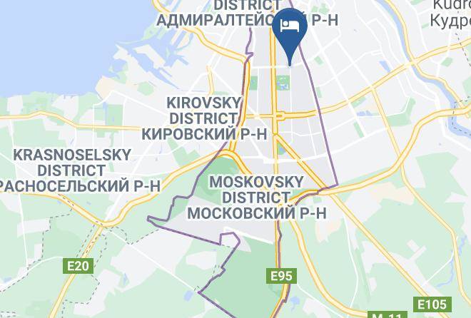 Saint Petersburg - Saunahotelgagarinbaths Maps