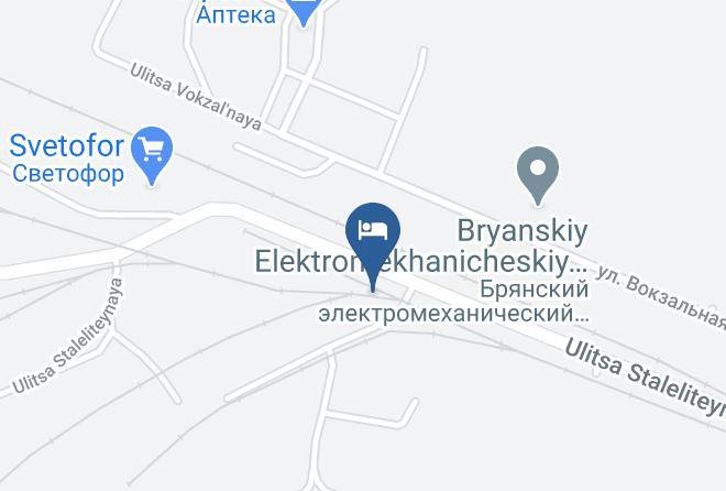 Bryansk - Sauna Klub Mestina Maps
