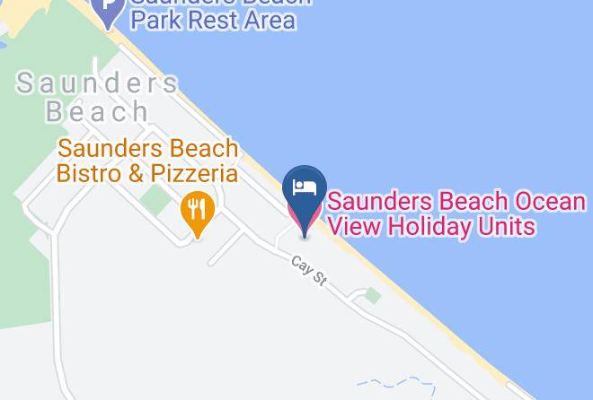 Townsville - Saunders Beach Ocean View Holiday Units Maps