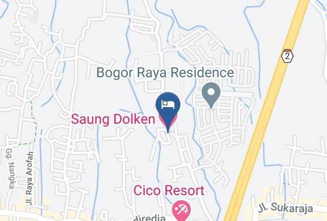 Kota Bogor - Saung Dolken Maps