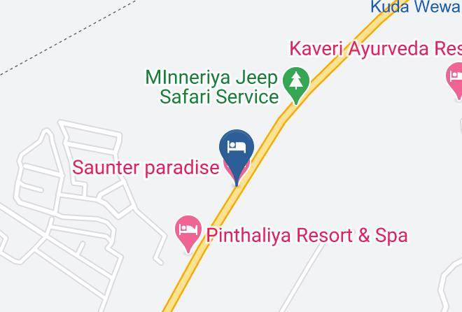 Kandy - Saunter Paradise Hotel Maps