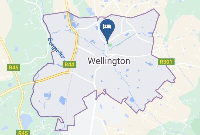 Cape Winelands - B&b Sauvignon Country Lodge Maps