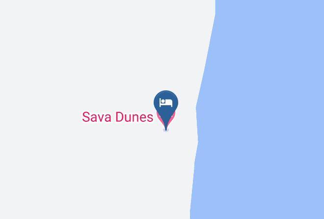 Praia Do Tofo - Sava Dunes Maps