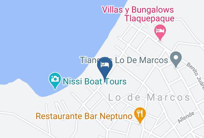 Bahia De Banderas - Savage Trailer Park & Bungalows Maps