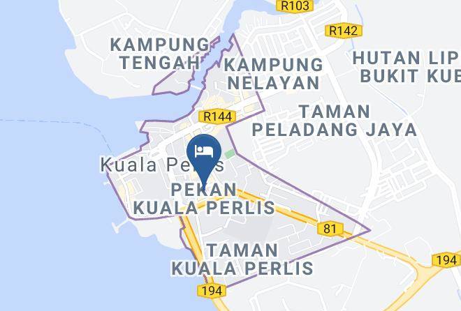 Kuala Perlis - Savana Hotel Maps