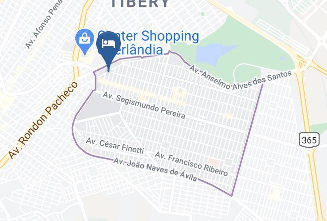 Uberlandia - Savana Hotel Uberlandia Maps