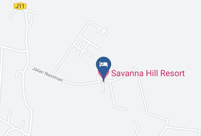 Johor Bahru - Savanna Hill Resort Maps