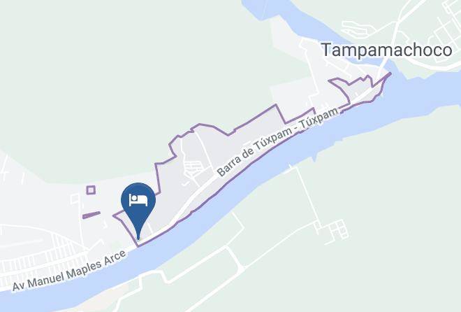 Tuxpan - Savannah Autohotel Maps