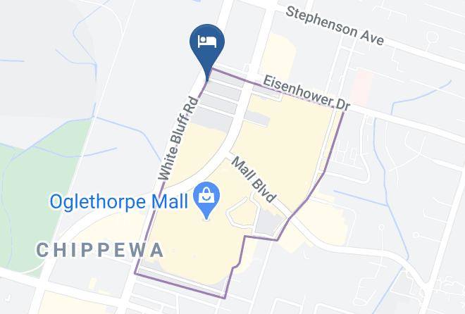 Savannah Garden Hotel Map