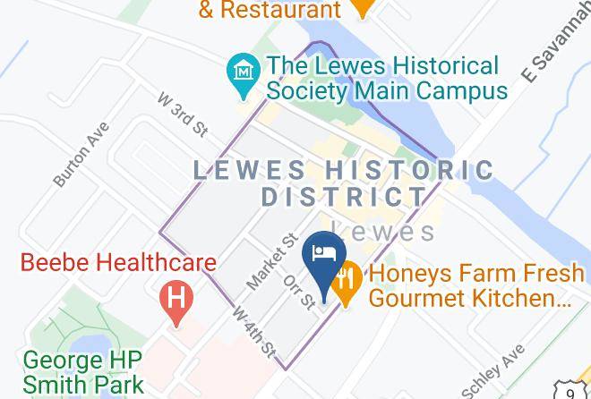 Sussex - Savannah Inn Maps