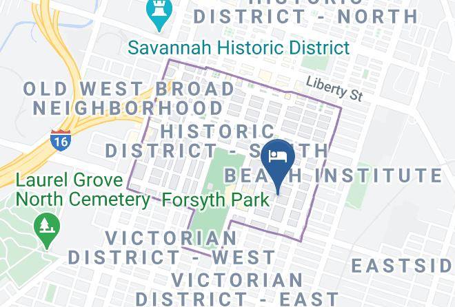 Chatham - Savannah Pensione Maps