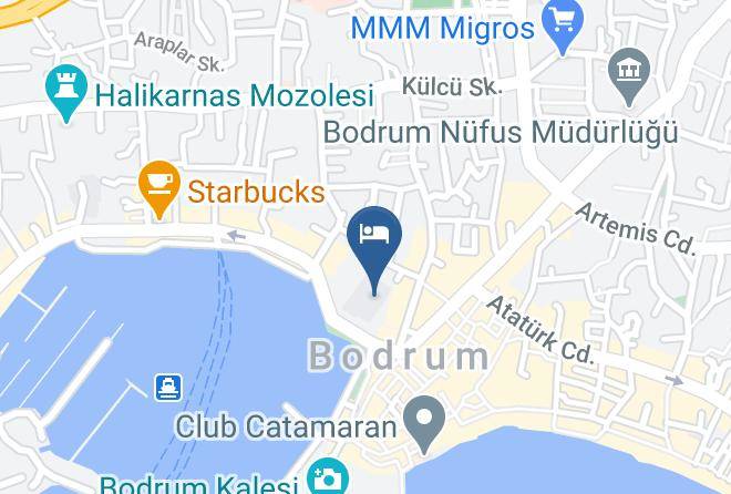 Bodrum - Savarona Maps