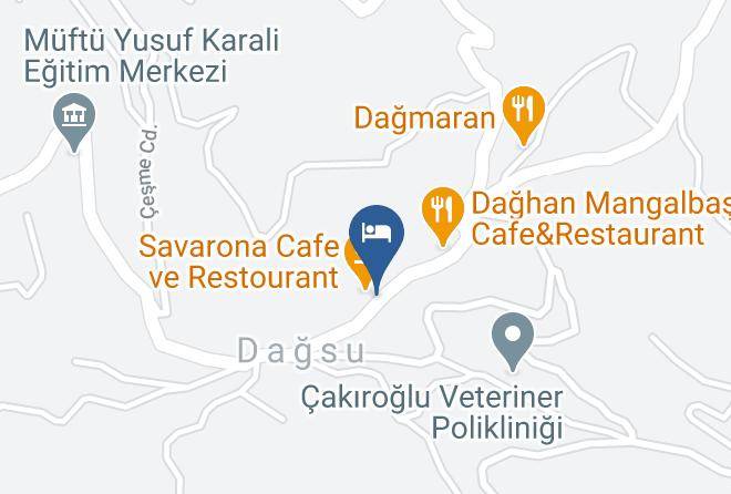 Rize Dagsu - Savarona Otel Maps
