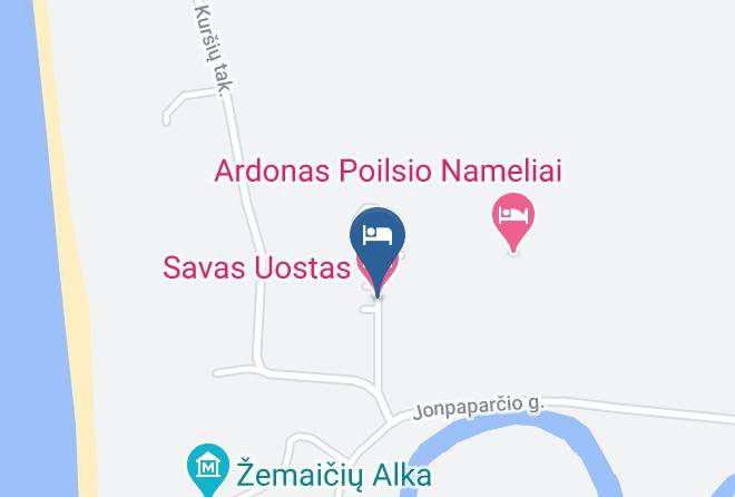 Savas Uostas Map
