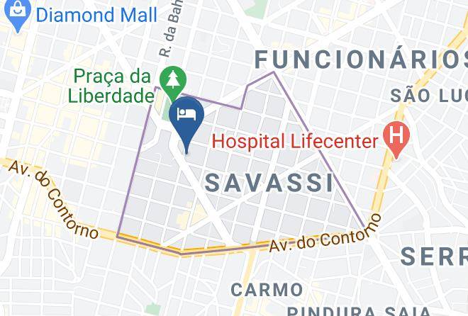 Belo Horizonte - Savassi Hotel Maps