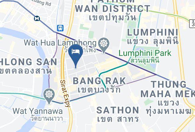 Saverah Inn Map - Bangkok City - Phra Nakhon
