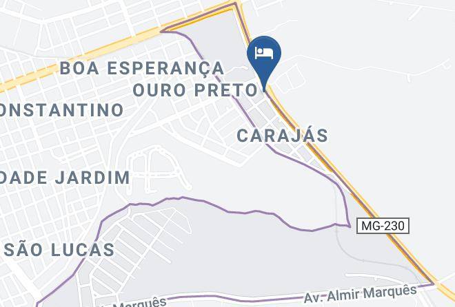 Patrocinio - Savhanna Motel Maps